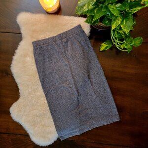 Heather Grey Bodycon Pencil Skirt Size S